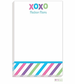 Personalized - Hugs and Kisses Notepad