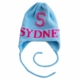 personalized initial tweed hat with earflaps