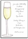 personalized invitations  a little bubbly
