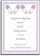Personalized Invitations - Diaper Pins