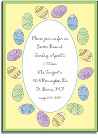 Personalized Invitations - Egg Hunt