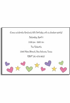 personalized invitations  girl power