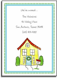 Personalized Invitations - New Home