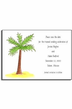 personalized invitations  palm beach