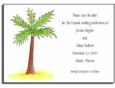 Personalized Invitations - Palm Beach
