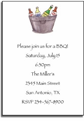 Personalized Invitations - Summer on Ice