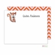 Personalized - Just Foxy Flat Notes