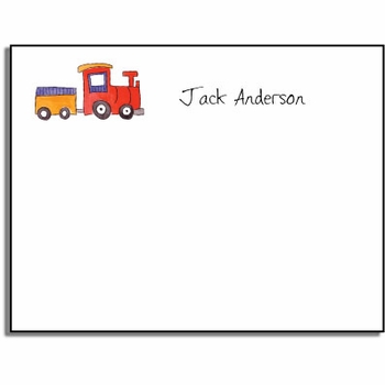 Personalized Kelly Hughes Kids Notes - Choo Choo