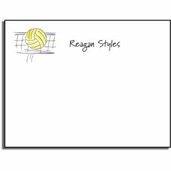 Personalized Kids Notes - Dig Set Spike