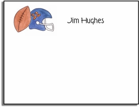 Personalized Kids Notes - Football Fanatic