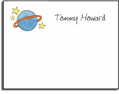 Personalized Kids Notes - Outer Space