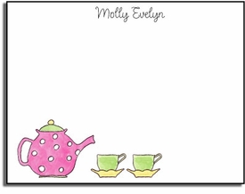 Personalized Kids Notes - Tea Pot