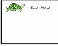 Personalized Kids Notes - Tiny Turtle