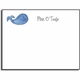 personalized kids notes  whale of a time