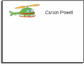 Personalized Kids Notes - Whirly Bird