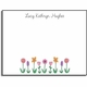 personalized kids notes  wildflowers