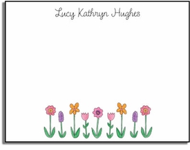Personalized Kids Notes - Wildflowers