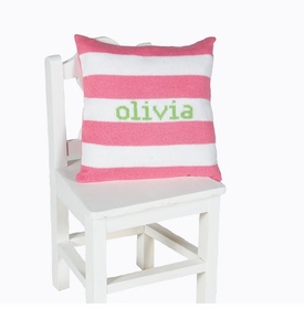 Personalized Knit Name Pillow 10x10