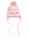 Personalized Knit Snowflake Ear Flap Hat