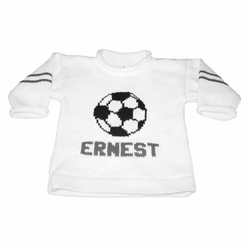 Personalized Knit Soccer Sweater