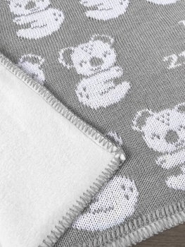 personalized koala baby blanket