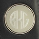 personalized leather magnetic money clip