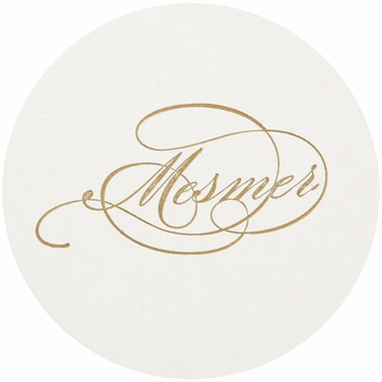 Personalized Letterpressed Coasters M30 By Haute Papier