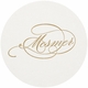 Personalized Letterpressed Coasters M30 By Haute Papier