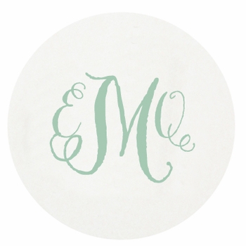 personalized letterpressed coasters m85 by haute papier