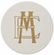 personalized letterpressed coasters m88 by haute papier