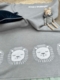 personalized lion baby blanket