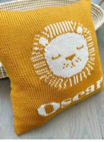 Personalized Lion Baby Pillow