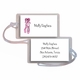 Personalized Luggage Tags - Ballerina Girl Tag