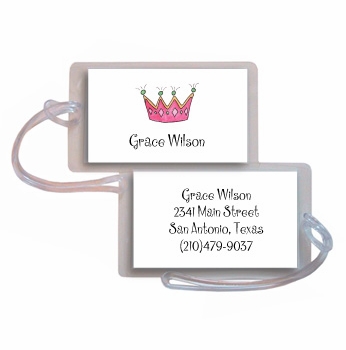 Personalized Luggage Tags - Little Princess Tag