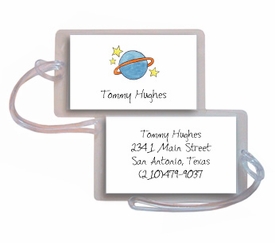 Personalized Luggage Tags - Outer Space Tag