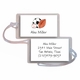 personalized luggage tags  sports fan tag