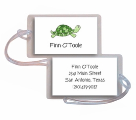 Personalized Luggage Tags - Tiny Turtle Tag