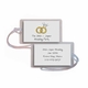 personalized luggage tags - wedding rings