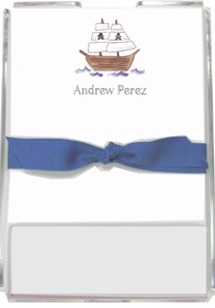 personalized memo sets - ahoy matey