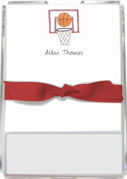 Personalized Memo Sets - Basketball Star