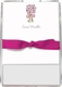 personalized memo sets  bouquet in pink