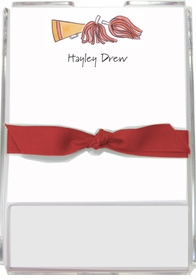 personalized memo sets - cheer squad