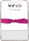 personalized memo sets - flip flops