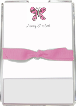 personalized memo sets  flutter butterfly