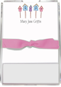 personalized memo sets - for the birds
