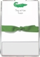 Personalized Memo Sets - Green Gator