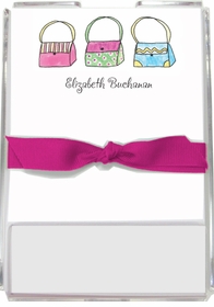 personalized memo sets - handbag haven