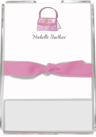 personalized memo sets - handbag maven