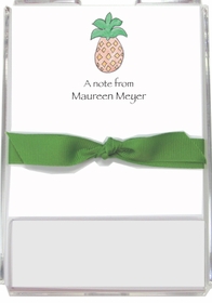 personalized memo sets - pineapple