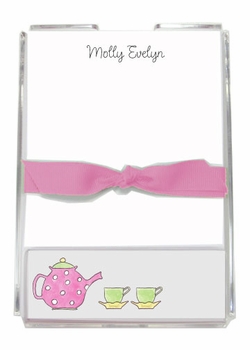 Personalized Memo Sets - Tea Pot